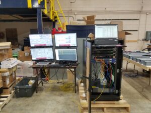 Cattle Feed Control System Test Setup